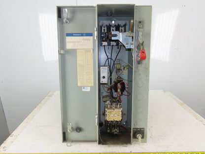 Westinghouse A203S0AZA Size 0 3Ph 600V 5Hp Combination Starter Disconnect 110V