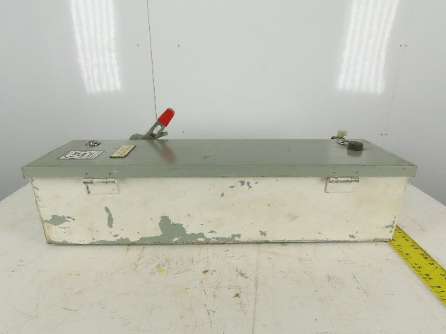 Westinghouse A203S0AZA Size 0 3Ph 600V 5Hp Combination Starter Disconnect 110V