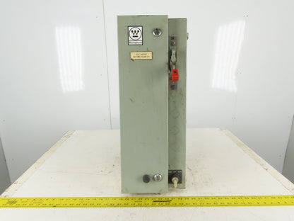 Westinghouse A203S0AZA Size 0 3Ph 600V 5Hp Combination Starter Disconnect 110V