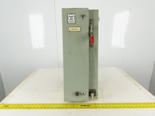 Westinghouse A203S0AZA Size 0 3Ph 600V 5Hp Combination Starter Disconnect 110V