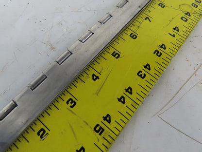 Aluminum Piano Hinge Heavy Duty No Holes 1-1/2" Open x 5' long x 0.050