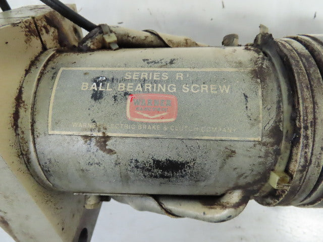 Warner Ser. R Ball Screw Assembly 1/2" Pitch x 2-1/2" OD  W/End Bearings