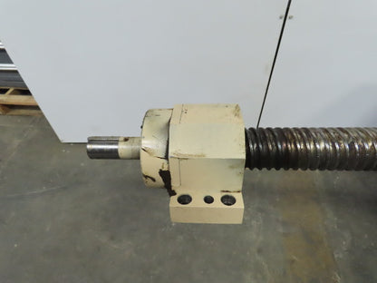 Warner Ser. R Ball Screw Assembly 1/2" Pitch x 2-1/2" OD  W/End Bearings