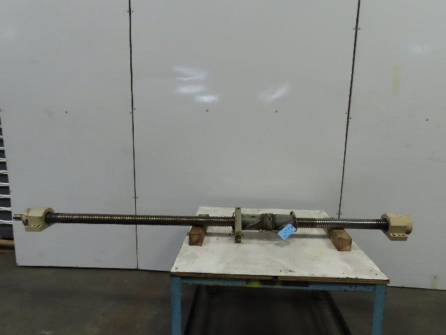 Warner Ser. R Ball Screw Assembly 1/2" Pitch x 2-1/2" OD  W/End Bearings