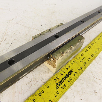 IKO LWS50 50mm Profile Linear Guide Rail Bearing Block Shuttle Unit 99" OAL