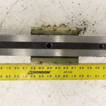IKO LWS50 50mm Profile Linear Guide Rail Bearing Block Shuttle Unit 99" OAL