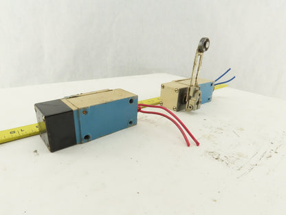 Honeywell LSA3K 600VAC 10A Cam Roller Rocker Micro Limit Switch Lot Of 2