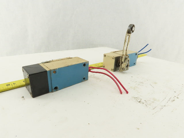 Honeywell LSA3K 600VAC 10A Cam Roller Rocker Micro Limit Switch Lot Of 2