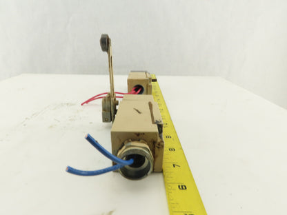 Honeywell LSA3K 600VAC 10A Cam Roller Rocker Micro Limit Switch Lot Of 2