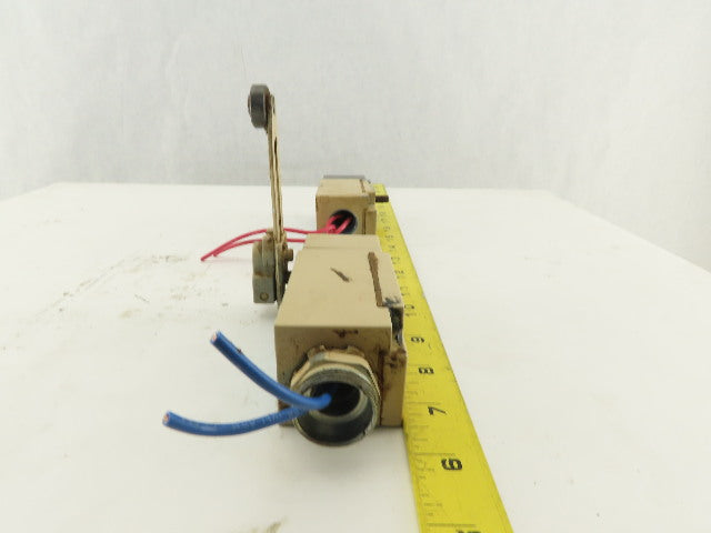 Honeywell LSA3K 600VAC 10A Cam Roller Rocker Micro Limit Switch Lot Of 2