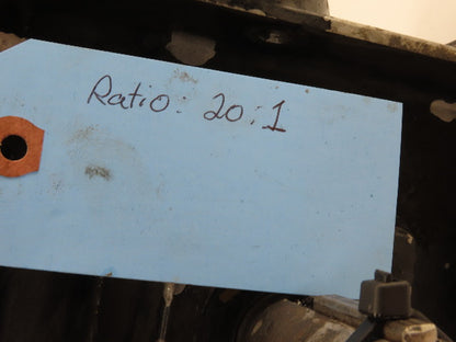 20:1 Ratio 88RPM Output C-Face Aluminum Gear Reducer