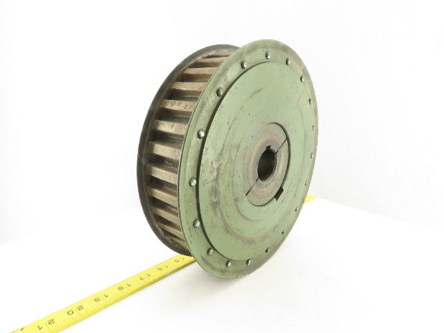 Browning 36XHR200 10-1/2" OD 36 Teeth 2" Wide XH Timing Belt Pulley 1-1/2"  Bore
