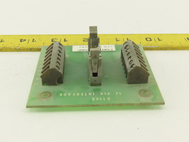 Cartessa Corp C1146 14 Pin Interface Card Circuit Board