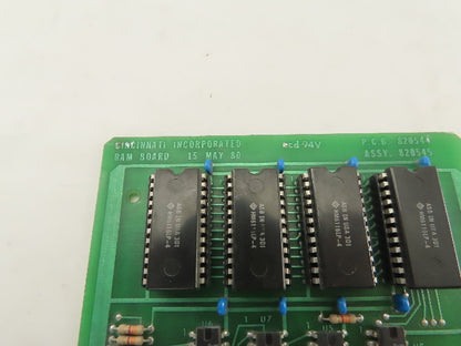 Cincinnati 820544 PLC RAM Board
