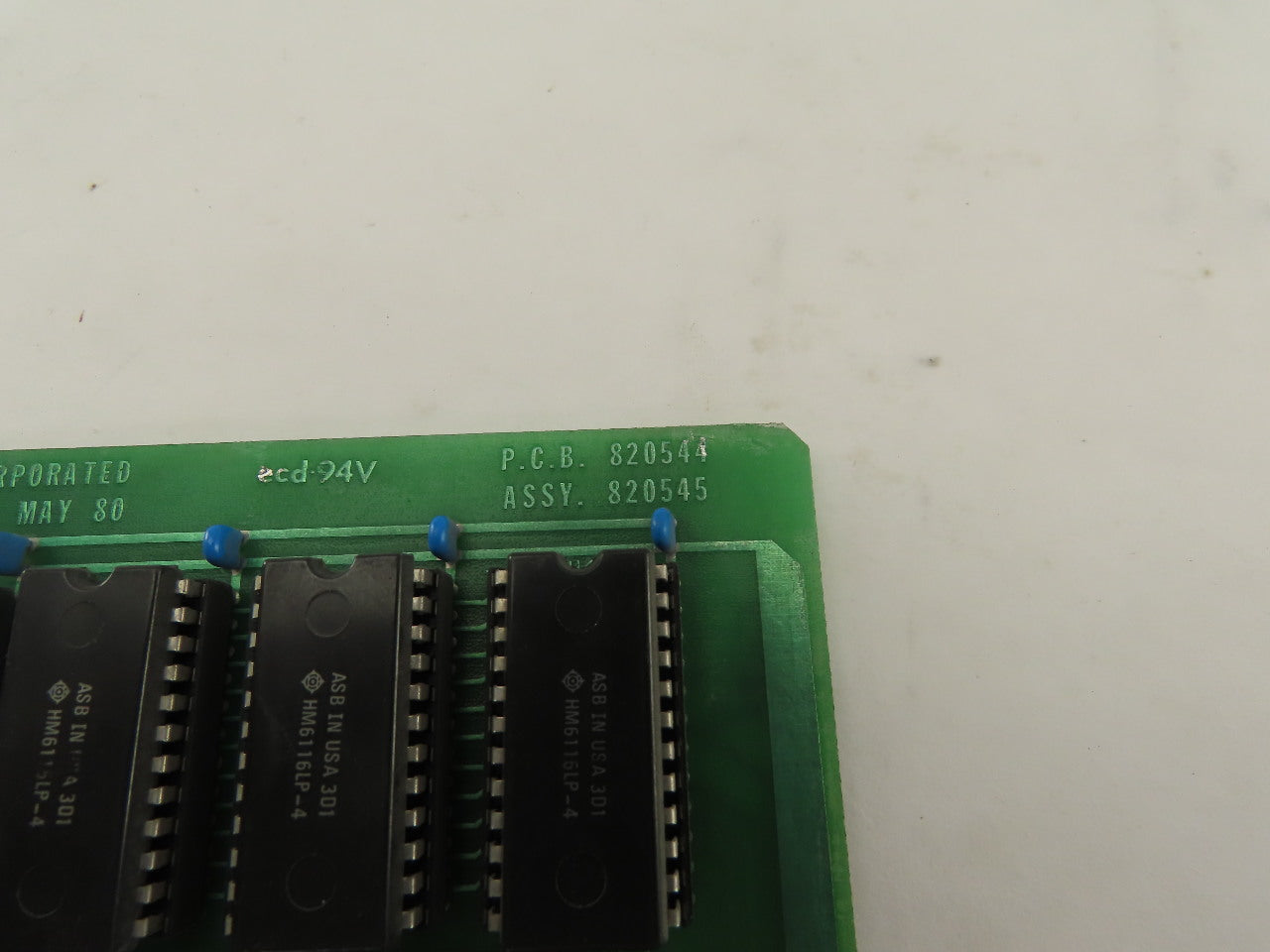 Cincinnati 820544 PLC RAM Board