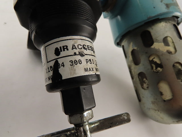 Graco 106148 1/2" NPT Airline Filter Regulator Lubricator 300PSI MAX FRL