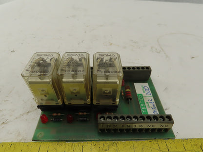 Cincinnati 821293 REV B FM Guard Interface Relay Circuit Board