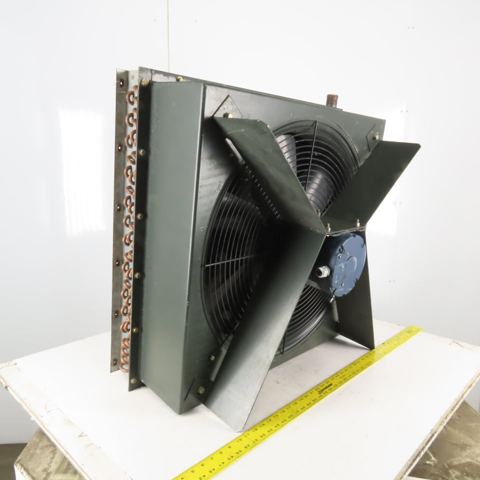 3/4Hp 208-460V 3Ph Compressor After Cooler 30"x30" 3 Pass 3/8 Tube 12 Fins/Inch