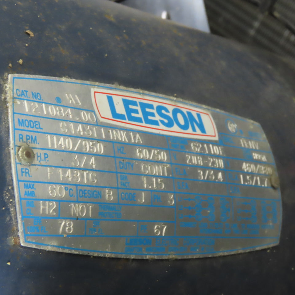 3/4Hp 208-460V 3Ph Compressor After Cooler 30"x30" 3 Pass 3/8 Tube 12 Fins/Inch
