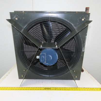 3/4Hp 208-460V 3Ph Compressor After Cooler 30"x30" 3 Pass 3/8 Tube 12 Fins/Inch