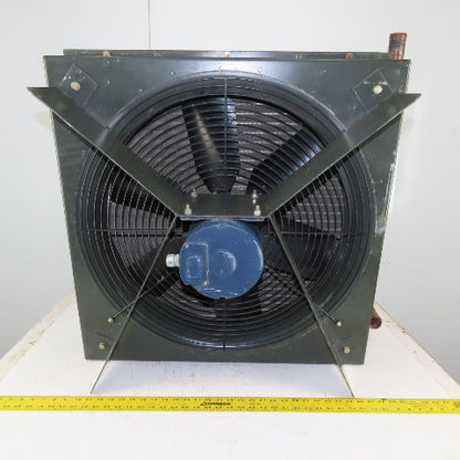 3/4Hp 208-460V 3Ph Compressor After Cooler 30"x30" 3 Pass 3/8 Tube 12 Fins/Inch