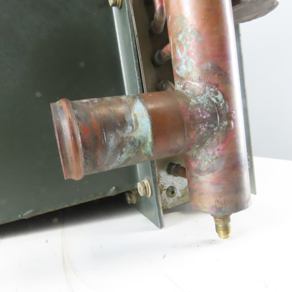 3/4Hp 208-460V 3Ph Compressor After Cooler 30"x30" 3 Pass 3/8 Tube 12 Fins/Inch