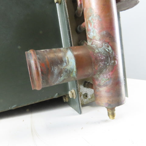 3/4Hp 208-460V 3Ph Compressor After Cooler 30"x30" 3 Pass 3/8 Tube 12 Fins/Inch