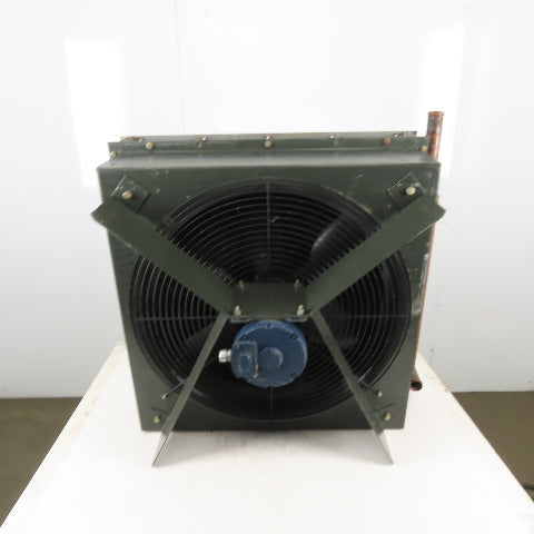3/4Hp 208-460V 3Ph Compressor After Cooler 30"x30" 3 Pass 3/8 Tube 12 Fins/Inch