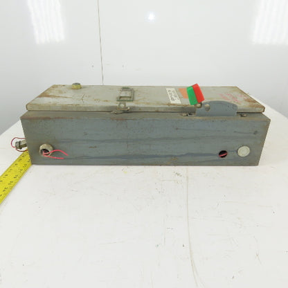 General Electric CR306C1 600V 10Hp 3Ph 3PSize 1 Combination Starter Disconnect