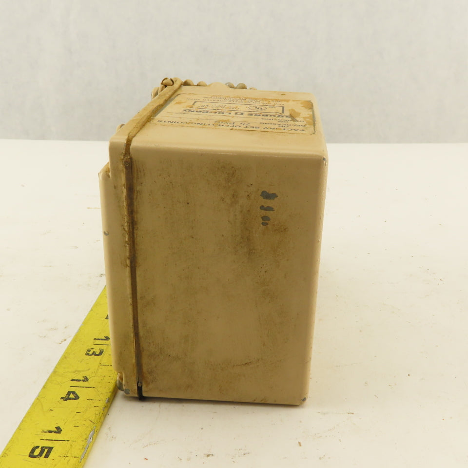 Square D Class 9012 Type GAW-25 Pressure Switch 3-150 PSI 600V