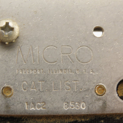 Honeywell 1AC28530 Micro 15A 480V Cam Snap Action Limit Slider Switch