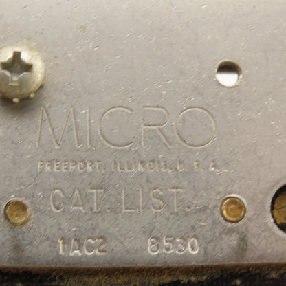 Honeywell 1AC28530 Micro 15A 480V Cam Snap Action Limit Slider Switch