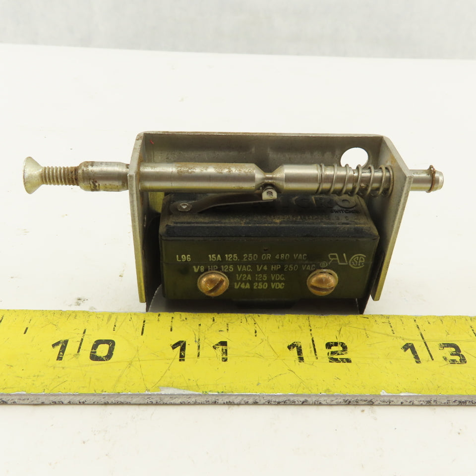 Honeywell 1AC28530 Micro 15A 480V Cam Snap Action Limit Slider Switch