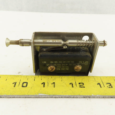 Honeywell 1AC28530 Micro 15A 480V Cam Snap Action Limit Slider Switch