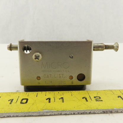 Honeywell 1AC28530 Micro 15A 480V Cam Snap Action Limit Slider Switch