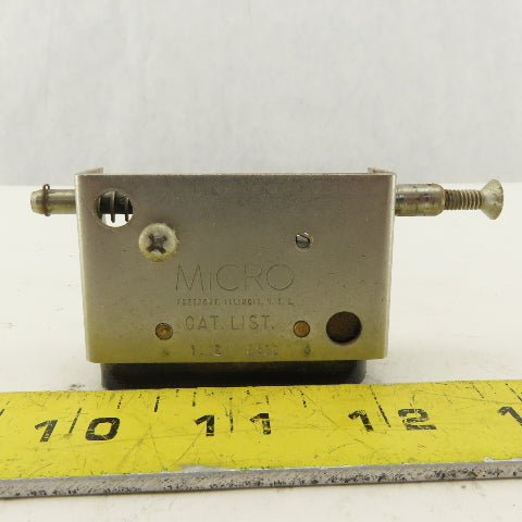 Honeywell 1AC28530 Micro 15A 480V Cam Snap Action Limit Slider Switch