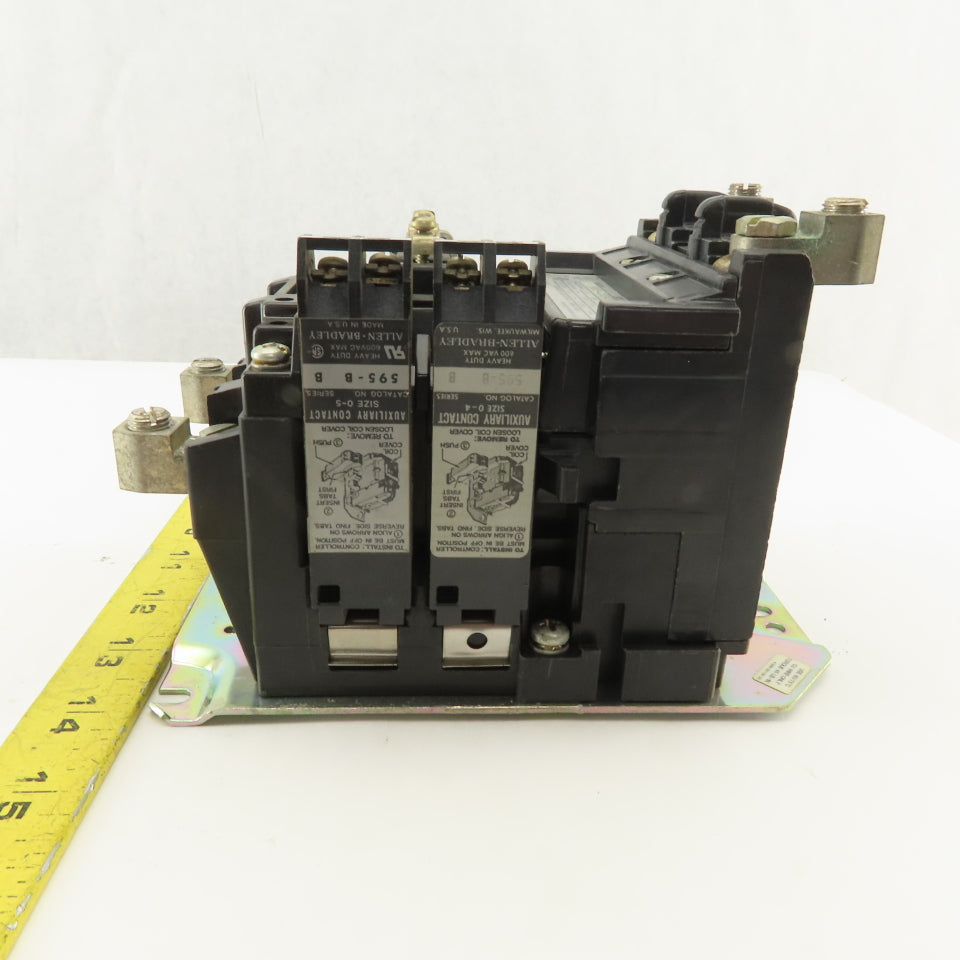 Allen Bradley 500F-COD920 600V 25Hp 2 Pole Size 2 Contactor Starter 120V Coil