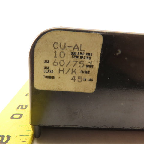 Gould Shawmut 60313 60303 3 Pole Fuse Holders 600V 30A 60A Lot Of 3