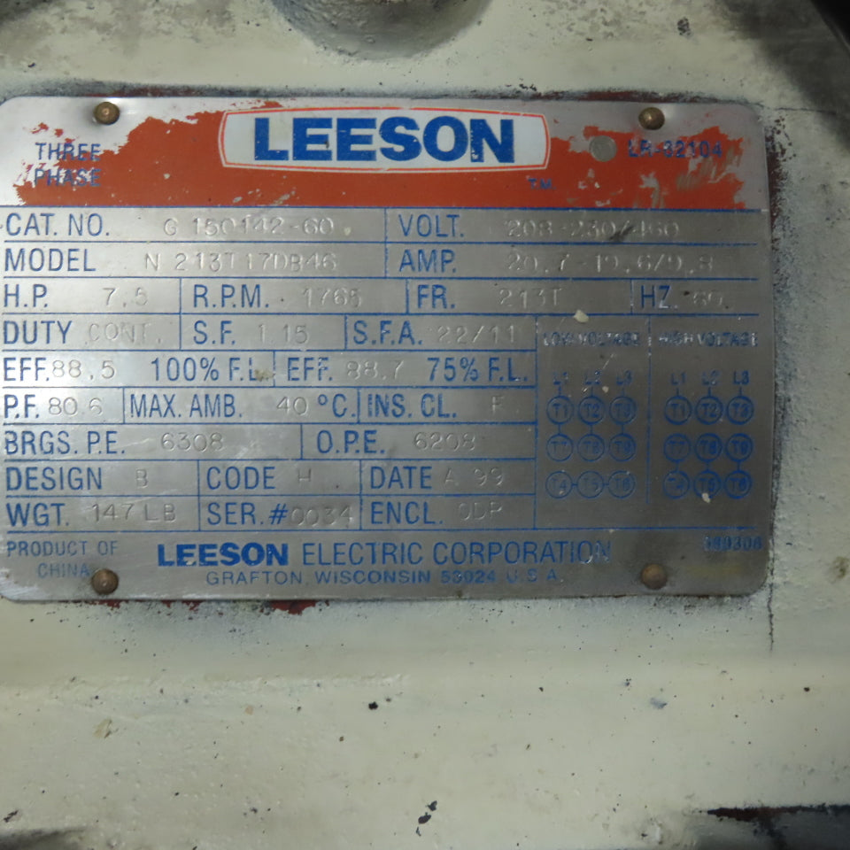 IMS LP-86-SC 8-1/2" x 10" Open Grinder Granulator 7-1/2Hp 208-230/460V