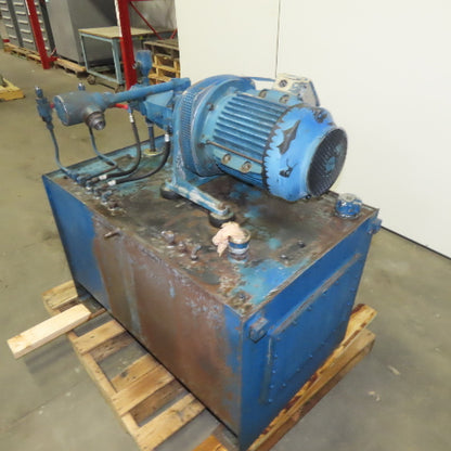 Vickers VVA40/10 Multiple Vane Pump 5.5kW 380/220V Hydraulic Unit 75 USG