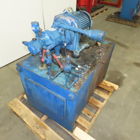 Vickers VVA40/10 Multiple Vane Pump 5.5kW 380/220V Hydraulic Unit 75 USG