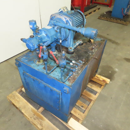 Vickers VVA40/10 Multiple Vane Pump 5.5kW 380/220V Hydraulic Unit 75 USG