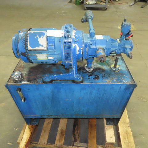 Vickers VVA40/10 Multiple Vane Pump 5.5kW 380/220V Hydraulic Unit 75 USG