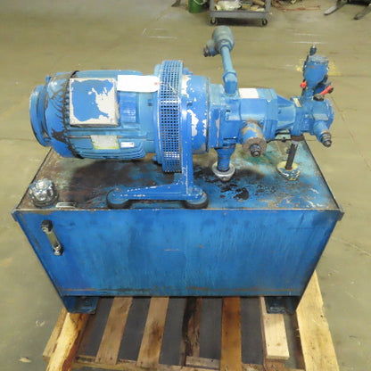 Vickers VVA40/10 Multiple Vane Pump 5.5kW 380/220V Hydraulic Unit 75 USG