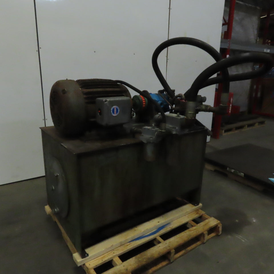 Vickers PVB29RS20 Axial Piston Pump Hydraulic Power Unit 96 Gallon 208-460V