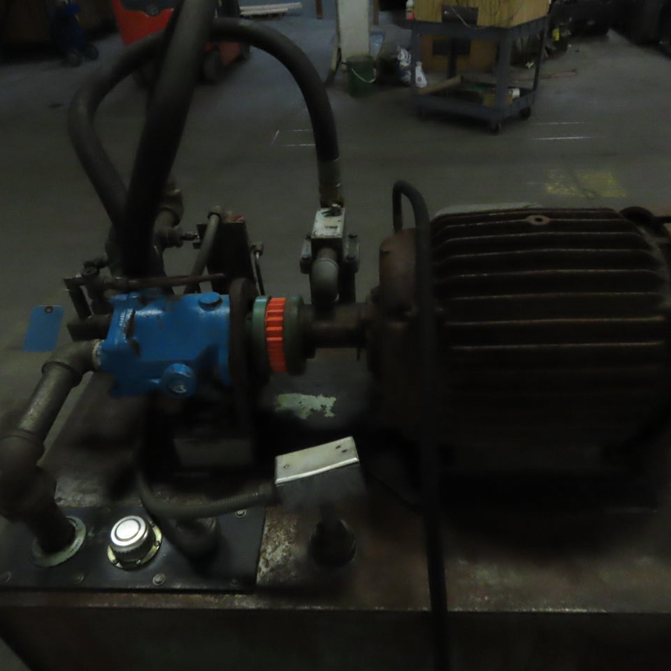 Vickers PVB29RS20 Axial Piston Pump Hydraulic Power Unit 96 Gallon 208-460V