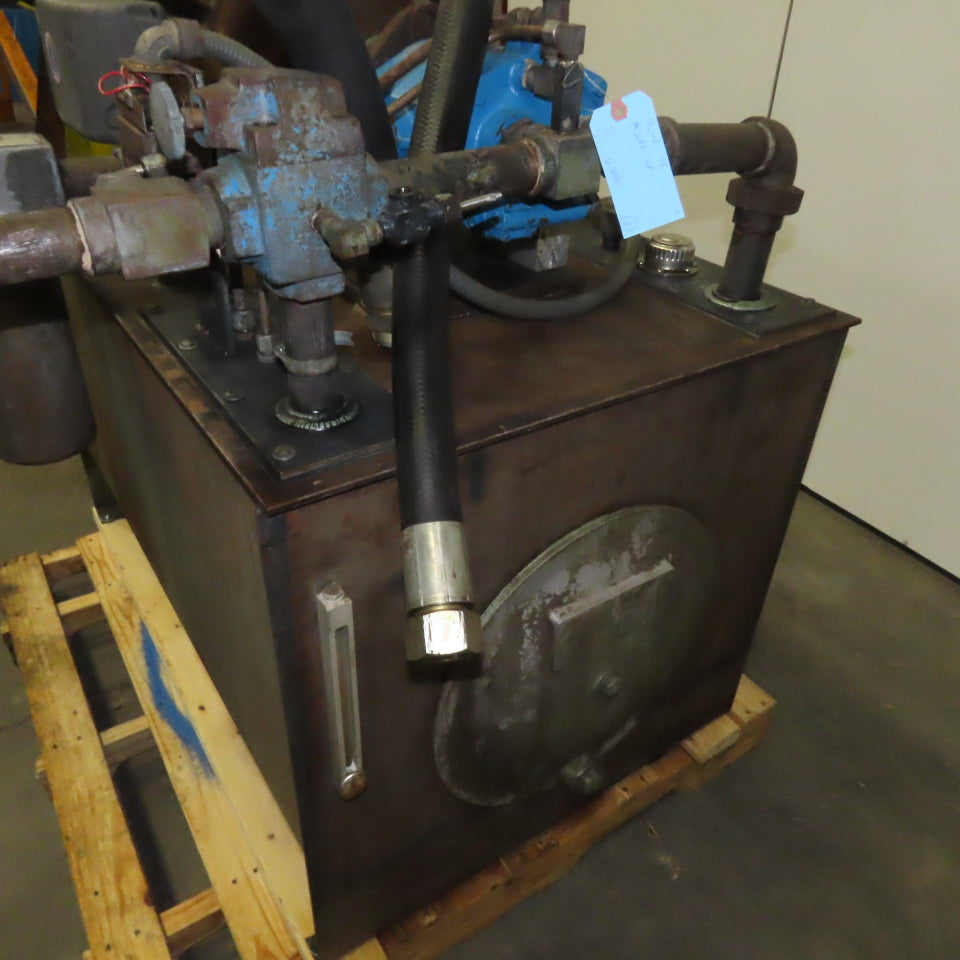 Vickers PVB29RS20 Axial Piston Pump Hydraulic Power Unit 96 Gallon 208-460V