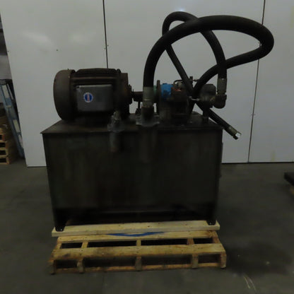 Vickers PVB29RS20 Axial Piston Pump Hydraulic Power Unit 96 Gallon 208-460V