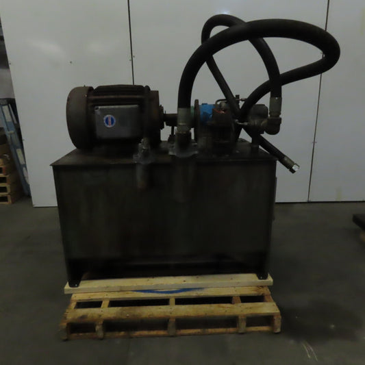 Vickers PVB29RS20 Axial Piston Pump Hydraulic Power Unit 96 Gallon 208-460V
