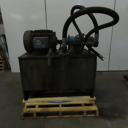 Vickers PVB29RS20 Axial Piston Pump Hydraulic Power Unit 96 Gallon 208-460V